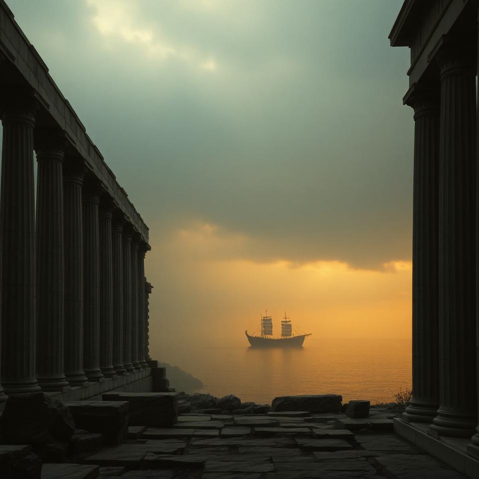 Ancient Greek placeholder scene